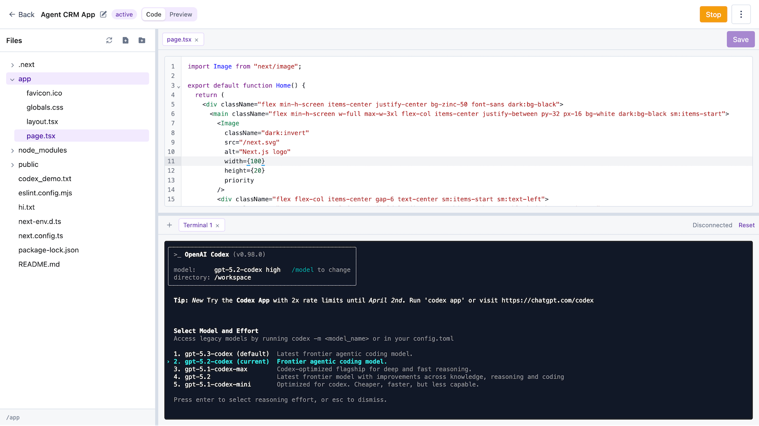 Kanbai workspace screenshot